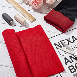 Ткань из хлопка со спандексом в рубчик для манжет&nbsp;FIND-WH0260-39B