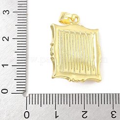 Латунь эмаль подвески&nbsp;KK-Z101-09G-D02