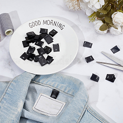 500 шт. 10 стиля полиэстеровых этикеток для одежды&nbsp;FIND-BC0014-07A