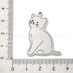 Подвески из нержавеющей стали 201 с защитой от потускнения&nbsp;STAS-R002-04P