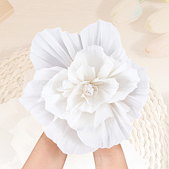 5 шт. искусственные цветы из гофрированной бумаги&nbsp;DIY-WH20007-272A