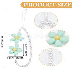 1 шт. акриловые ремешки для мобильного телефона&nbsp;HJEW-LP0002-19B