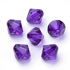Perles en acrylique transparente&nbsp;TACR-S146-6mm-21