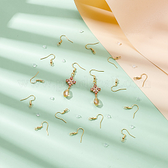 100 шт латунные серьги крючки&nbsp;KK-UN0004-62