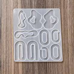 Diy богемный стиль нерегулярные подвески силиконовые Молды DIY-A039-03