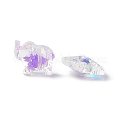Perle di vetro trasparente&nbsp;GLAA-P054-01G