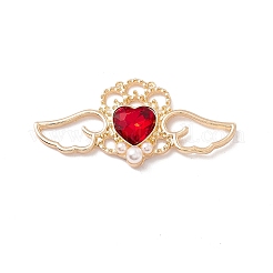 Pendenti con strass in lega di placcatura a cremagliera&nbsp;LS-FIND-G016-02G-03