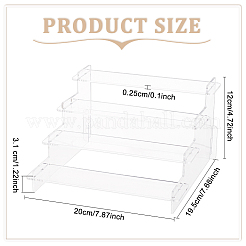 4-stöckige Acrylmodell-Spielzeug-Organizer-Halter&nbsp;ODIS-WH0026-08A