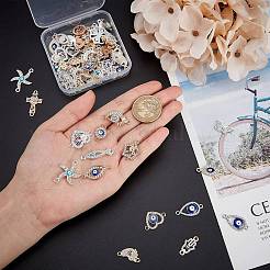 Звенья из сплава с серебряным покрытием&nbsp;ENAM-NB0001-39