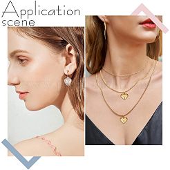 30шт. 3 подвески в форме сердца&nbsp;FIND-FH0003-50