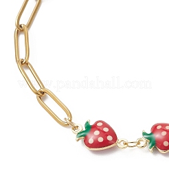 3 шт. 3 стиля браслетов-цепочек из латуни с эмалью&nbsp;BJEW-JB13148