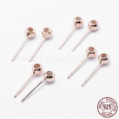 925 risultati di orecchini a bottone in argento sterling&nbsp;STER-I014-23RG