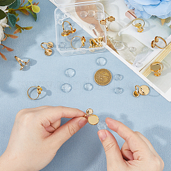 10 шт. 5 стиля фурнитуры для открытых манжет из нержавеющей стали 304&nbsp;DIY-HS0002-22