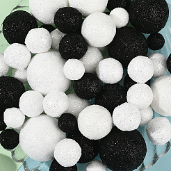 160 шт. 10 вида блестящих пенопластовых шариков&nbsp;DIY-SP0005-57