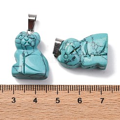 Природные и синтетические смешанные подвески драгоценных камней&nbsp;G-B127-08P