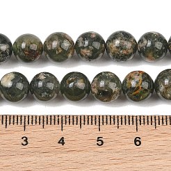 Chapelets de perles en quartz rutile vert naturel&nbsp;GG-CBAC4F6-B01-8mm-C