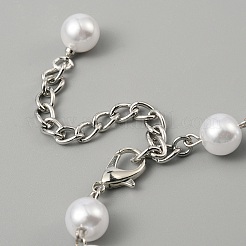 Collier pendentif chat chiot strass alliage coeur&nbsp;AJEW-WH0248-251