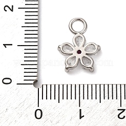 Ottone micro spianare pendenti zirconi&nbsp;KK-I276-05P-02A
