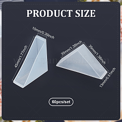 60 protector de esquina triangular de polipropileno.&nbsp;FIND-BC0013-28