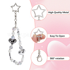 40 шт. пружинные кольца из цинкового сплава. звезда&nbsp;KEYC-SP0001-43