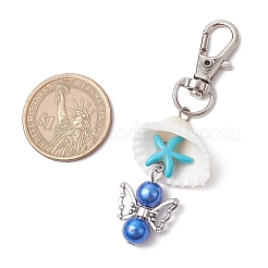 Подвеска в виде ангела из акрила&nbsp;HJEW-JM03175-02