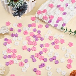 240 Stück 3 Stile Acryl-Nähknöpfe für Kostümdesign&nbsp;BUTT-DJ0001-11