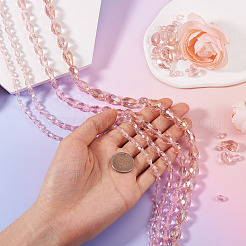 4 нить 4 стилей гальванические стеклянные бусины нити&nbsp;EGLA-TA0001-75C