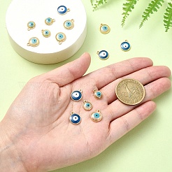 15шт 3 стиля подвески с эмалью из эпоксидной смолы&nbsp;RESI-YW0001-78