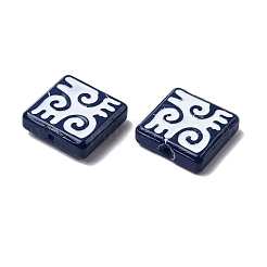 Выпечка окрашенные стеклянные бусины&nbsp;LAMP-Z017-03A