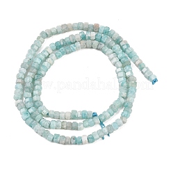 Природных амазонит бисер нитей&nbsp;G-G345-C20-2x4mm
