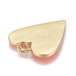 Латунь эмаль подвески&nbsp;KK-M205-13G-05