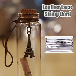 10 шт. плоский шнур из искусственной кожи&nbsp;WL-DC0001-02F