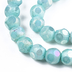 Непрозрачные бусины из матового стекла&nbsp;EGLA-N006-076C