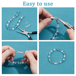 12 Stück 3 Stile umweltfreundliche Messing-Uhrenarmbandverschlüsse&nbsp;KK-DC0004-67