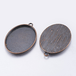 Pendente in lega basi per cabochon&nbsp;PALLOY-A19948-R-FF