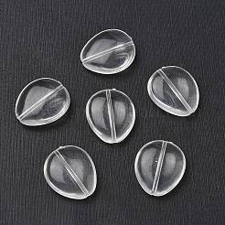 Прозрачные акриловые бусины в форме капли&nbsp;TACR-R122-A01