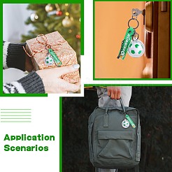 Футбольный брелок прохладный футбольный мяч брелок с вдохновляющими цитатами мини-футбольные мячи командные виды спорта футбольные брелки для мальчиков футбольная вечеринка сувениры игрушки украшения&nbsp;JX297A