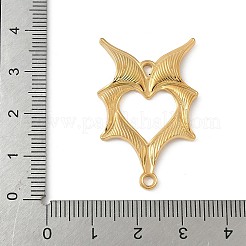 Подвески-шармы в форме крыльев летучей мыши из нержавеющей стали 304&nbsp;STAS-S186-13G