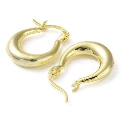 925 grosso orecchini a cerchio in argento sterling&nbsp;EJEW-K258-01B-G