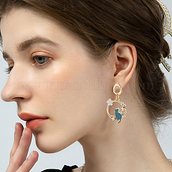 18 шт. 3 стиля латунных сережек-гвоздиков&nbsp;KK-BBC0018-60