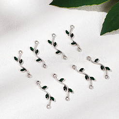 Разъемы из эмалированного сплава в тибетском стиле&nbsp;ENAM-CA0001-01AS