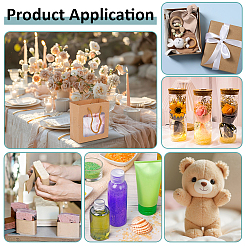 Портативные подарочные пакеты из крафт-бумаги&nbsp;ABAG-BC0001-68B