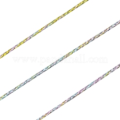 9-слойный металлический шнур макаронного цвета&nbsp;MCOR-CJ0001-03D-03