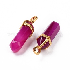 Подвески из натурального агата с двумя концами&nbsp;LS-G-G902-B08