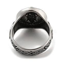 Ring aus Edelstahl 304&nbsp;RJEW-B055-04AS-11