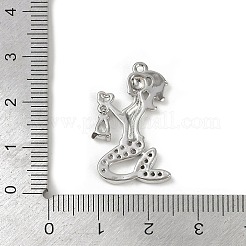 Латунные микро проложить кубического циркония подвески&nbsp;KK-M322-33P