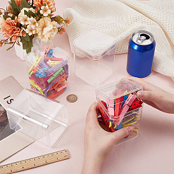Transparente Kunststoffvitrine für Minifiguren&nbsp;ODIS-WH0043-152A