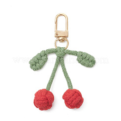 Подвески из хлопка и вишни&nbsp;HJEW-TA00440