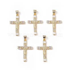 Стойки обшивки латунь микро проложить Циркон подвеску&nbsp;KK-F848-10G