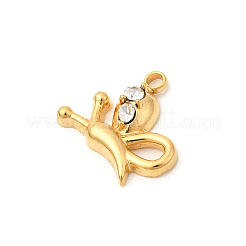 Подвески из нержавеющей стали 304 со стразами&nbsp;STAS-P431-11G